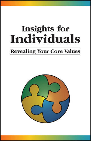 Insights for Individuals: Revealing Your Core Values eBook