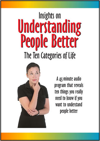 MP3: Insights on Understanding People Better: The Ten Categories of Life