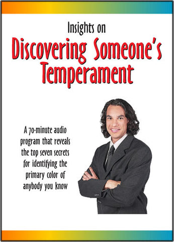 MP3: Insights on Discovering Someone's Temperament