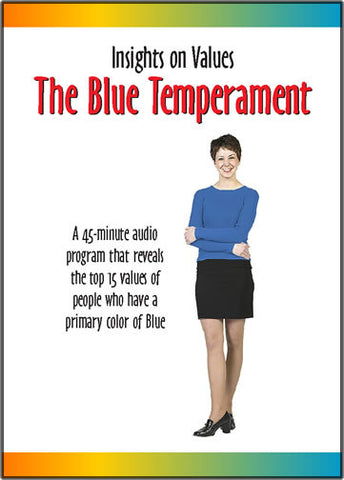 MP3: Insights on Values: The Blue Temperament