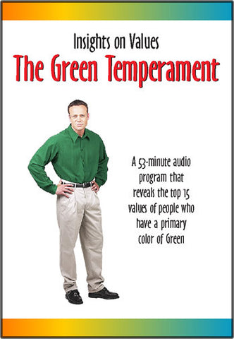 MP3: Insights on Values: The Green Temperament